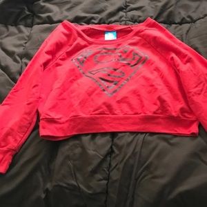 Superman cropped shirt